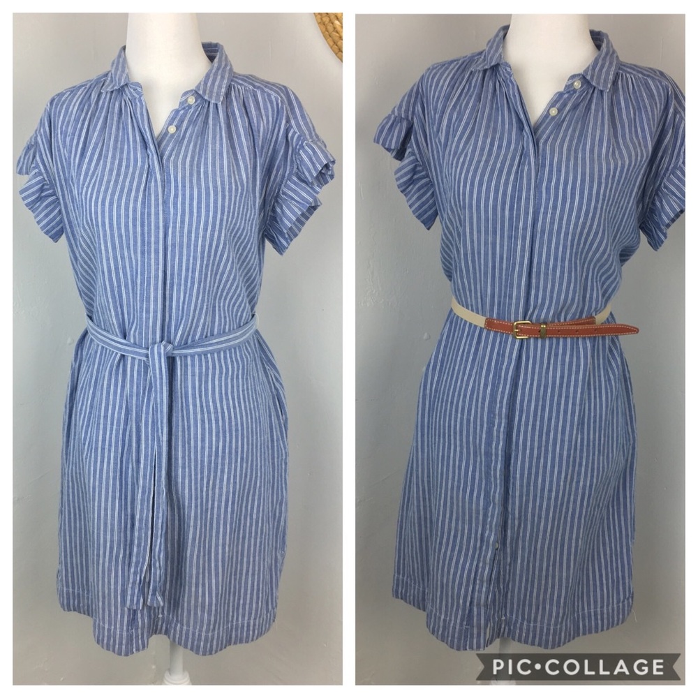 Anthropologie Isabella Sinclair button shirtdress
